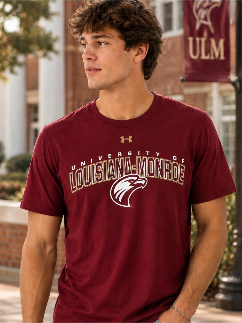 ULM Men's Under Armour Heat Gear T
